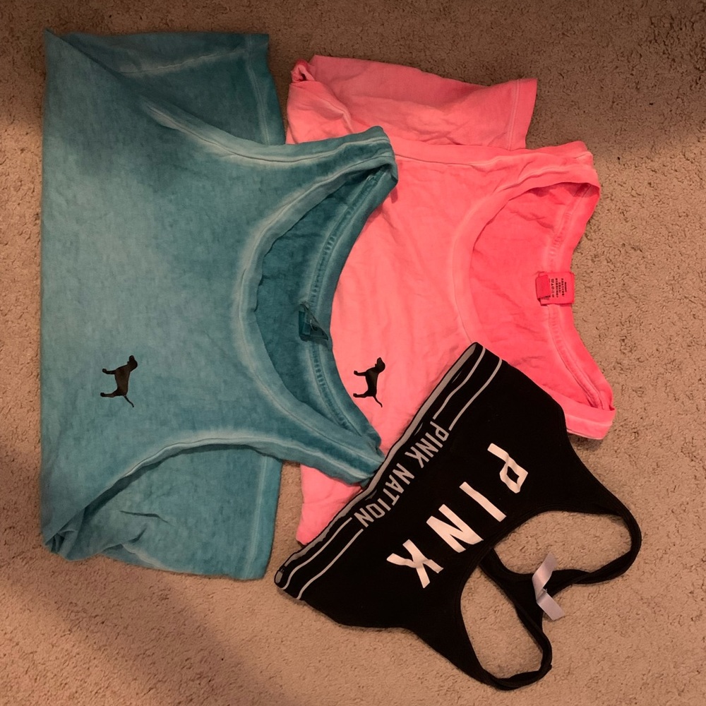 Pink (Victoria Secrets) tanks tops